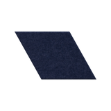 A dark navy blue fabric swatch shown as a solid color block on a plain white background.
