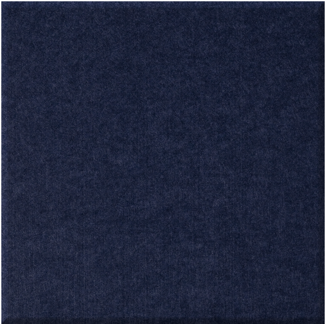 Dark blue square tile with subtle speckled texture throughout.
