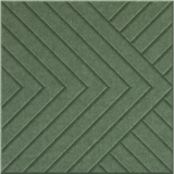 Palm 9mm Engraved Converge felt sample with chevron grooves