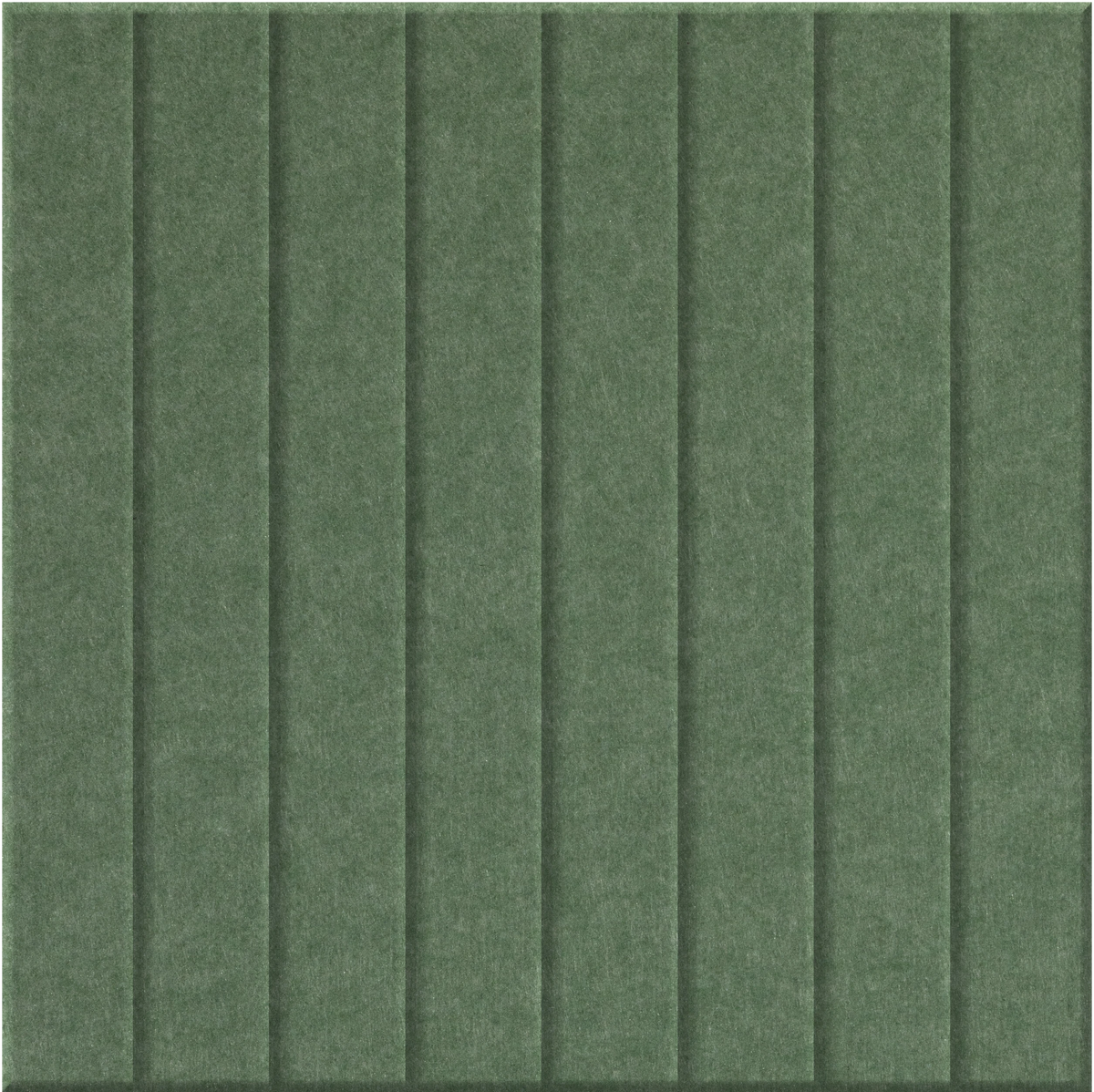 Palm 9mm Engraved Parallel felt sample with straight vertical grooves