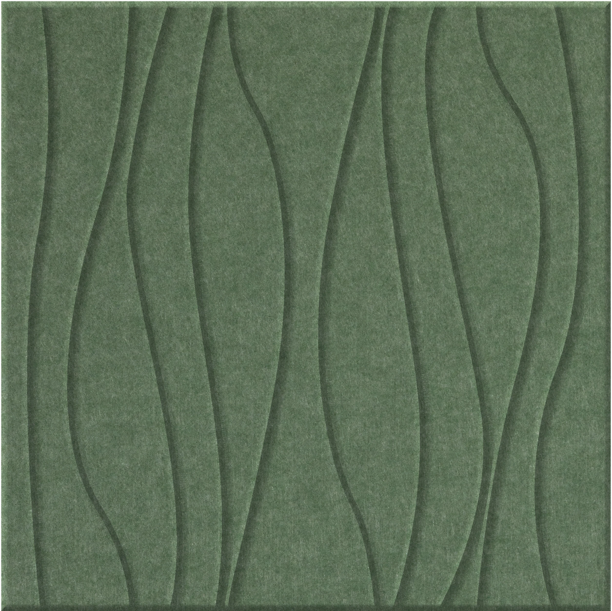 Palm 9mm Engraved River felt sample with wavy vertical grooves
