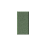 A vertical rectangular fabric swatch in a muted sage green color, centered on a plain white background.