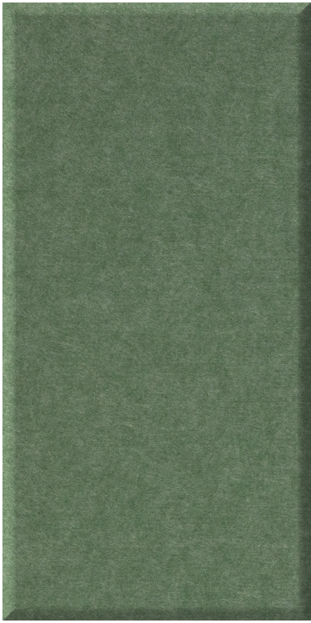 Sage green rectangular tile with matte textured finish.
