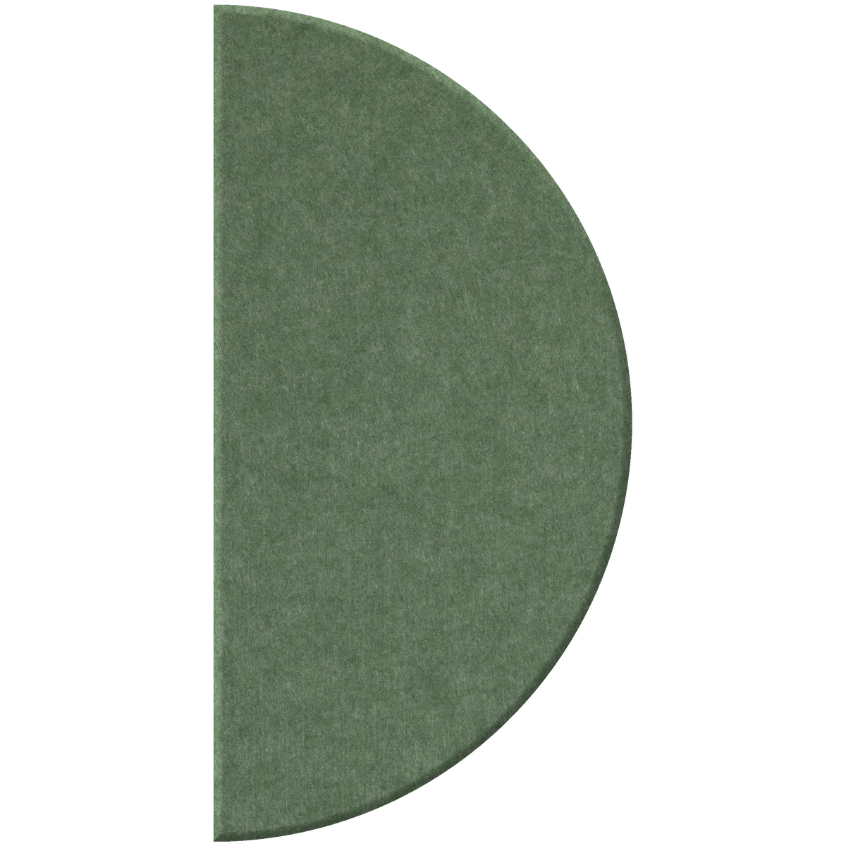 A single semicircular makeup pan in a light lavender-purple shade, shown against a plain white background.