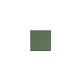 A square color swatch tile in a muted sage green shade, centered on a plain white background.