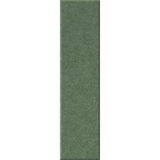 A vertical rectangular swatch of textured sage green material on a plain white background.