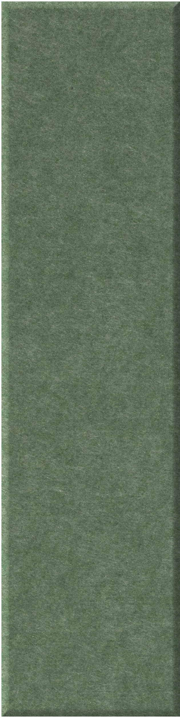 Green shiplap tile with matte finish and vertical board texture.