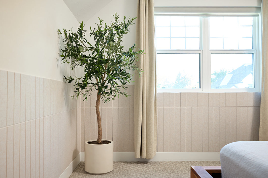 Latte Parallel Wainscoting Design