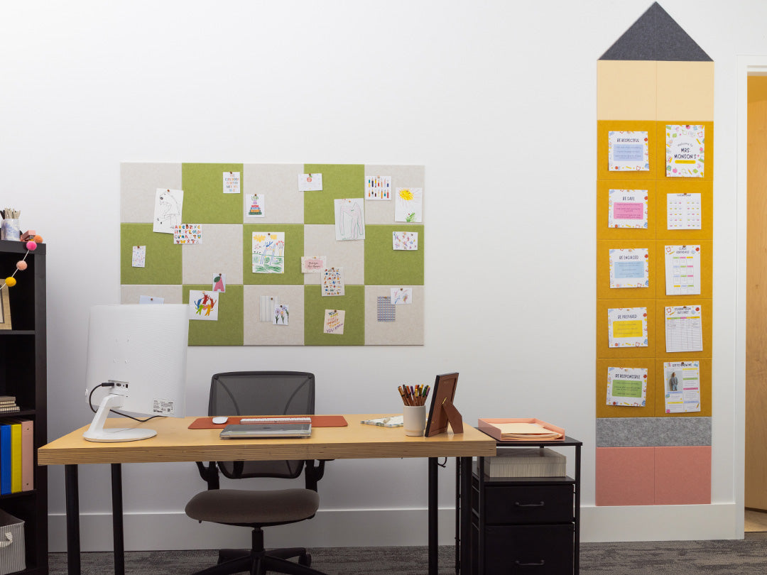 Yellow Pencil Pinboard