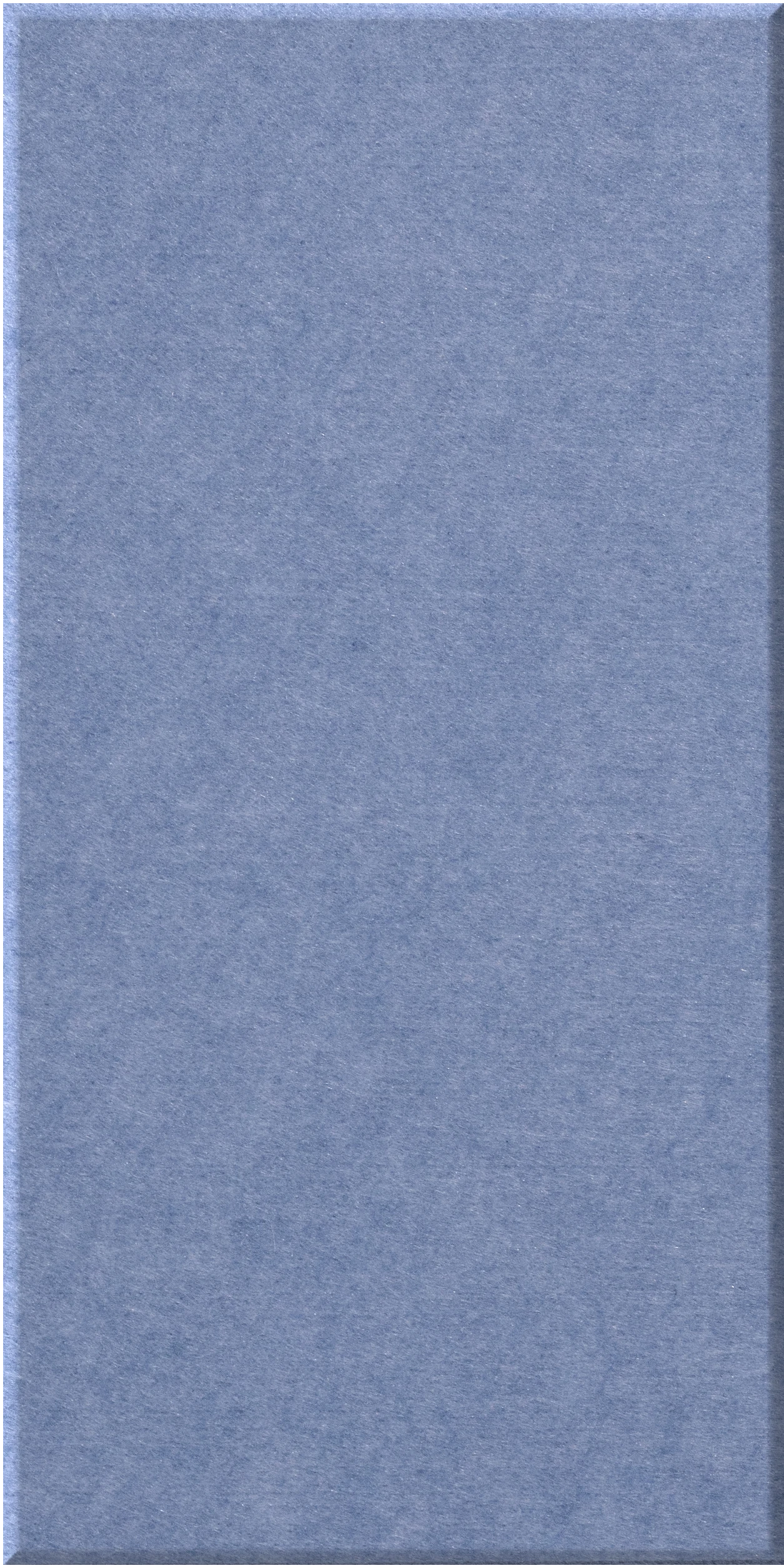 Blue-grey rectangular tile with textured matte finish and subtle surface variation.