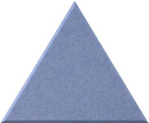 Periwinkle Large Triangle