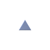 light blue triangle on a white background