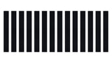 Pinstripe Black and White