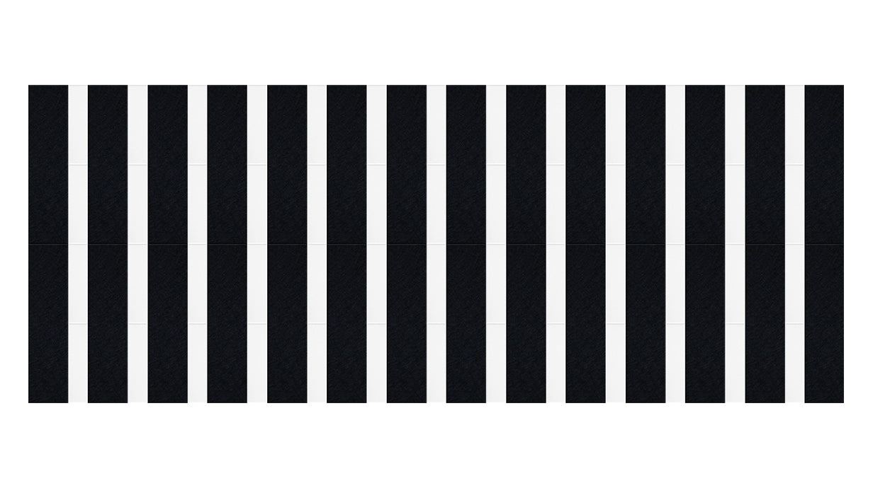 Pinstripe Black and White