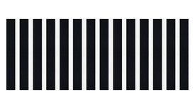 Pinstripe Black and White