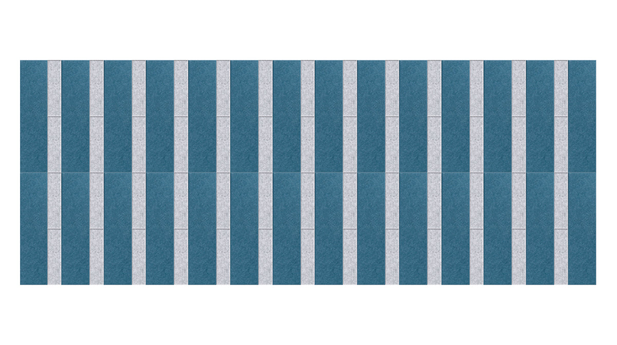 Pinstripe Slate Blue