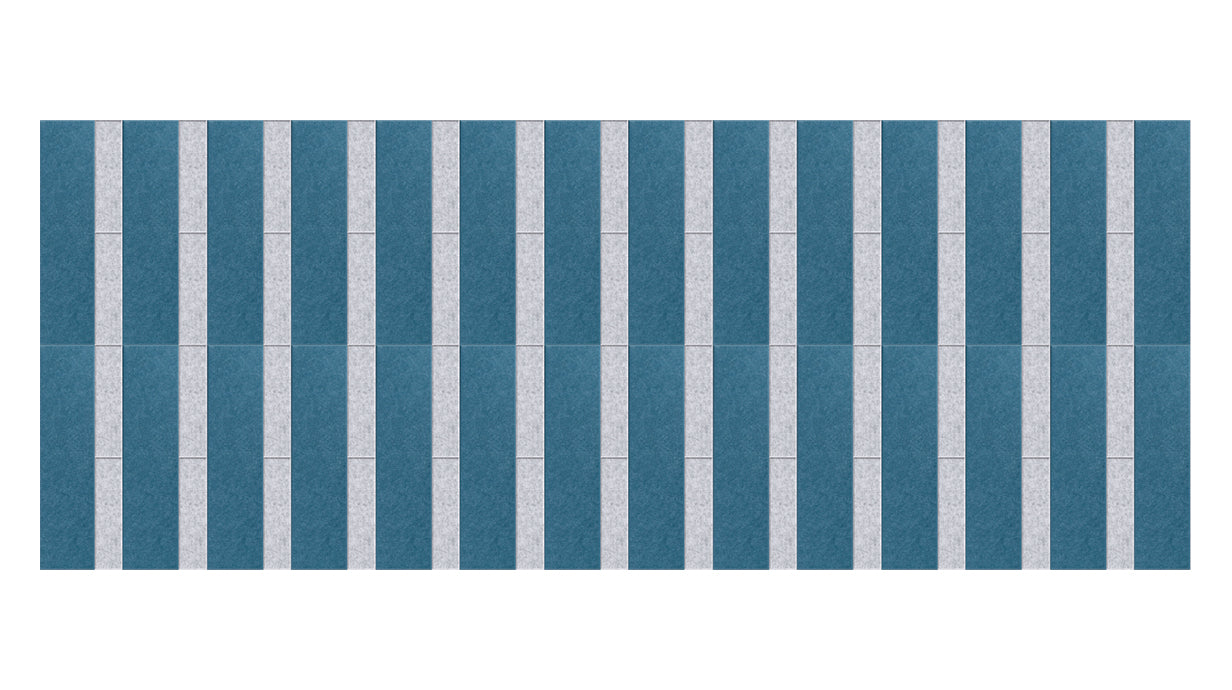 Pinstripe Slate Blue