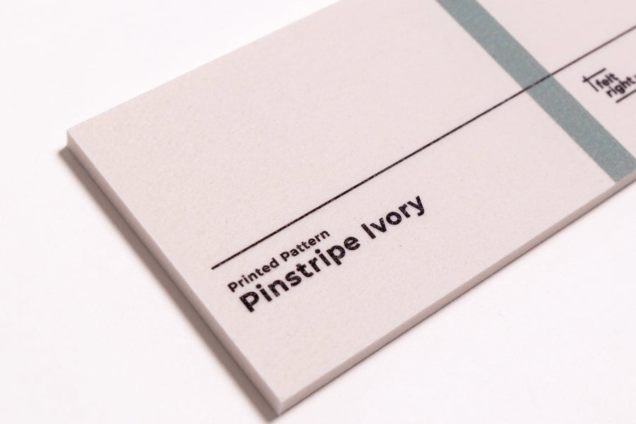Pinstripe Ivory
