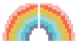 Pixel Rainbow Bliss