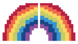 Pixel Rainbow Primary