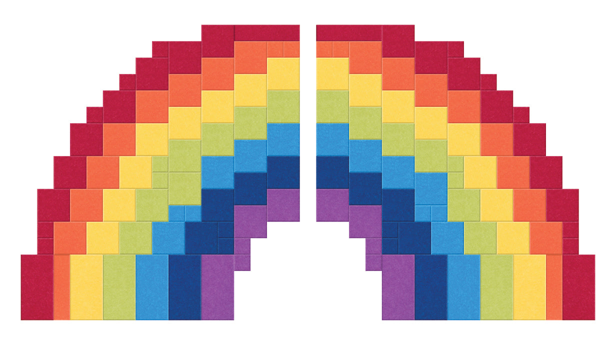 Pixel Rainbow Primary