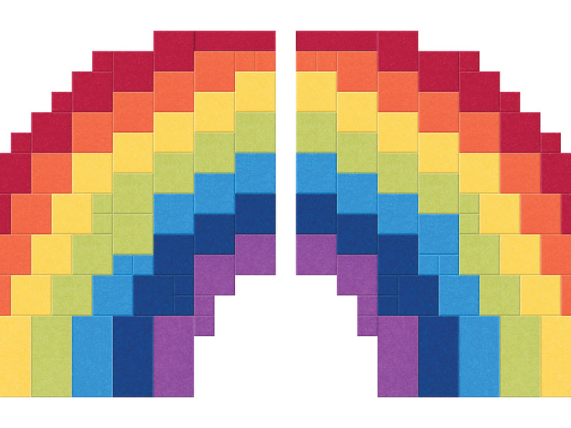 Pixel Rainbow Primary