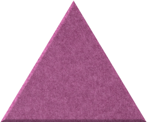 Plum Large Triangle