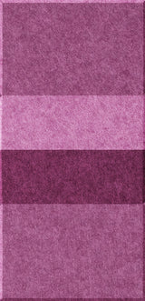 Four rectangular tiles in varying shades of pink and burgundy with textured surfaces arranged vertically.