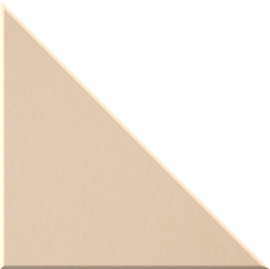 Porcelain 90° Triangle