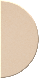 Porcelain Half Circle
