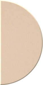 Porcelain Large Half Circle