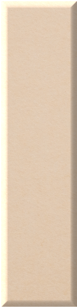 Beige shiplap tile with vertical board pattern and subtle shadow depth.