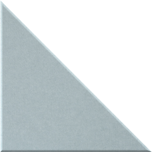 Powder Blue 90° Triangle