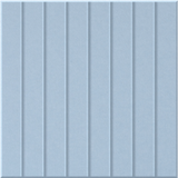 Powder Blue 9mm Engraved Parallel felt sample with straight vertical grooves