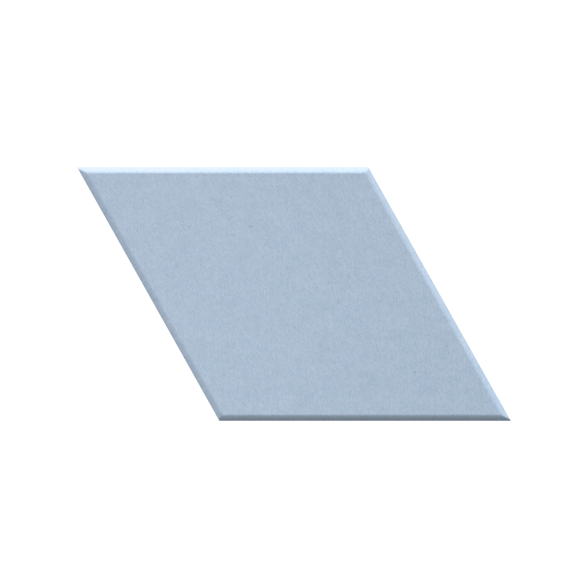 Peel and stick blue diamond tile for wall art