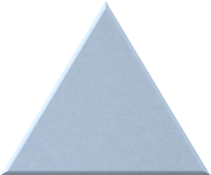 Powder Blue Large Triangle
