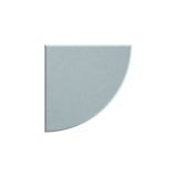 A light lavender purple, rounded-corner square tile or swatch on a solid white background.
