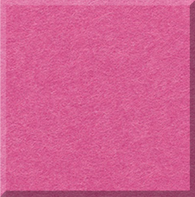 Hot Pink small square felt tile