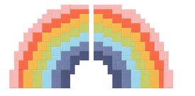 Pixel Rainbow Bliss