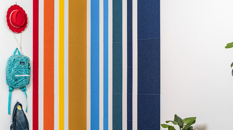 Rainbow Stripes Corner