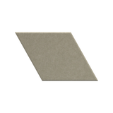 A single square tile with a textured matte finish, shown rotated as a parallelogram on a solid white background.
