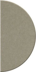 Sage Large Half Circle