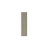 A single rectangular beige textured panel or tile centered on a plain white background.