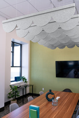 Nickel Acoustic Blade Baffle