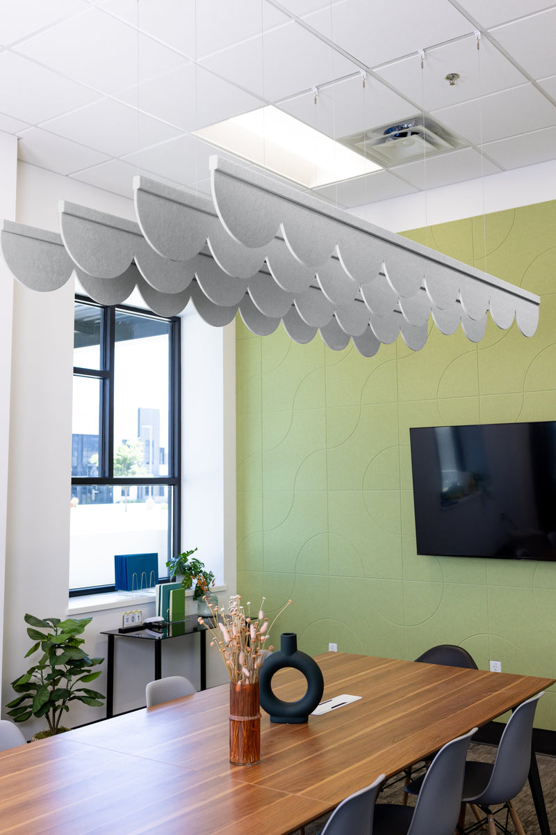 Nickel Acoustic Blade Baffle