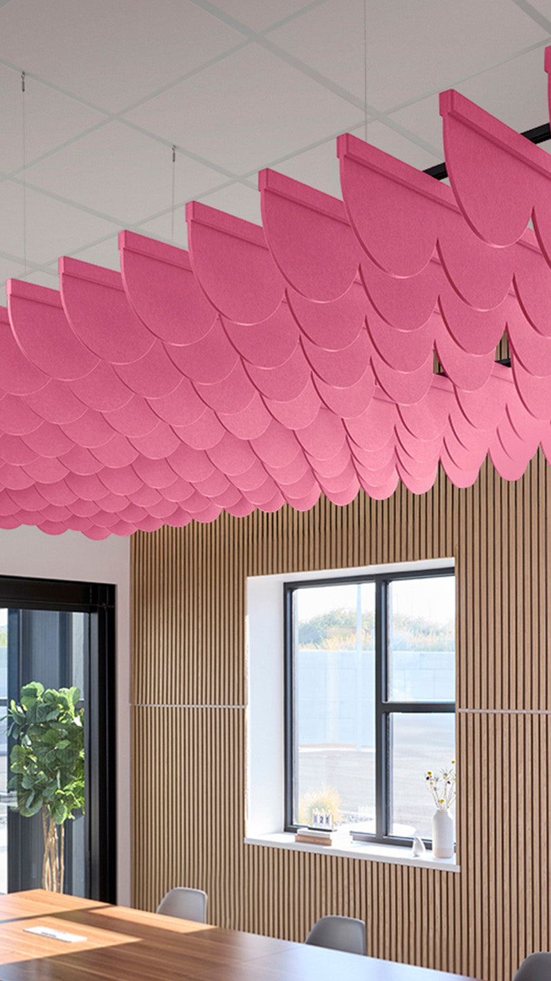 Hot Pink Acoustic Blade Baffle