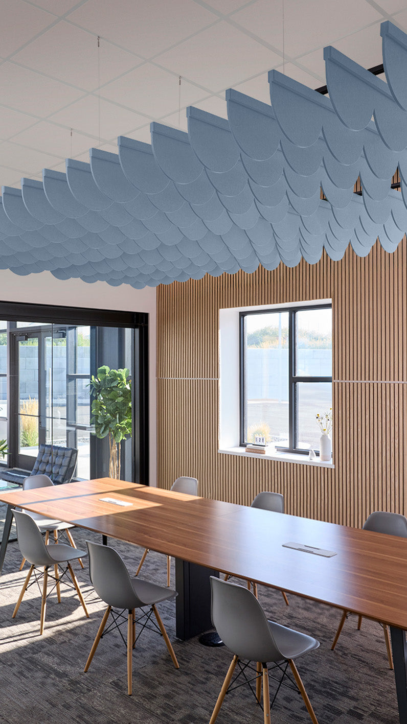 Scallop Acoustic Blade Baffle