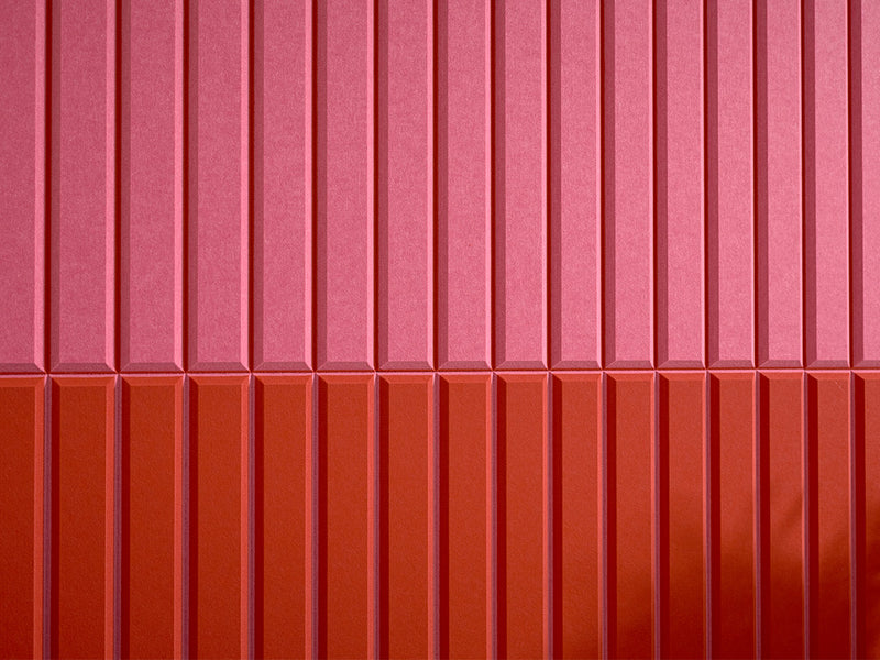 Layered Hot Pink and Scarlet Large Parallel