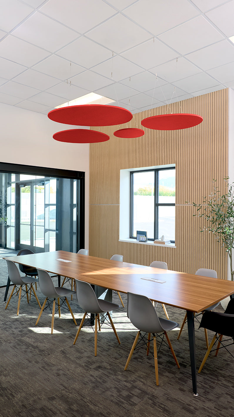 Flat Pebble Cloud Baffles