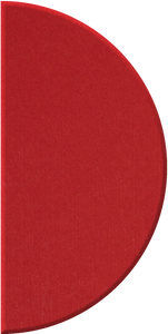 Scarlet Half Circle